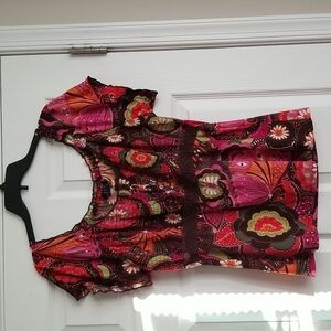 R.Q.T. Women's Floral Blouse